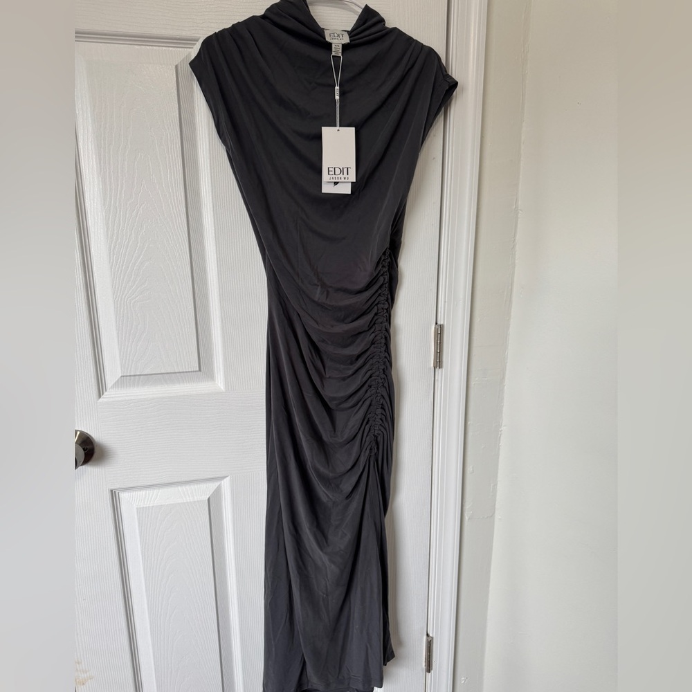 Jason Wu Elegant Black One Shoulder Dress